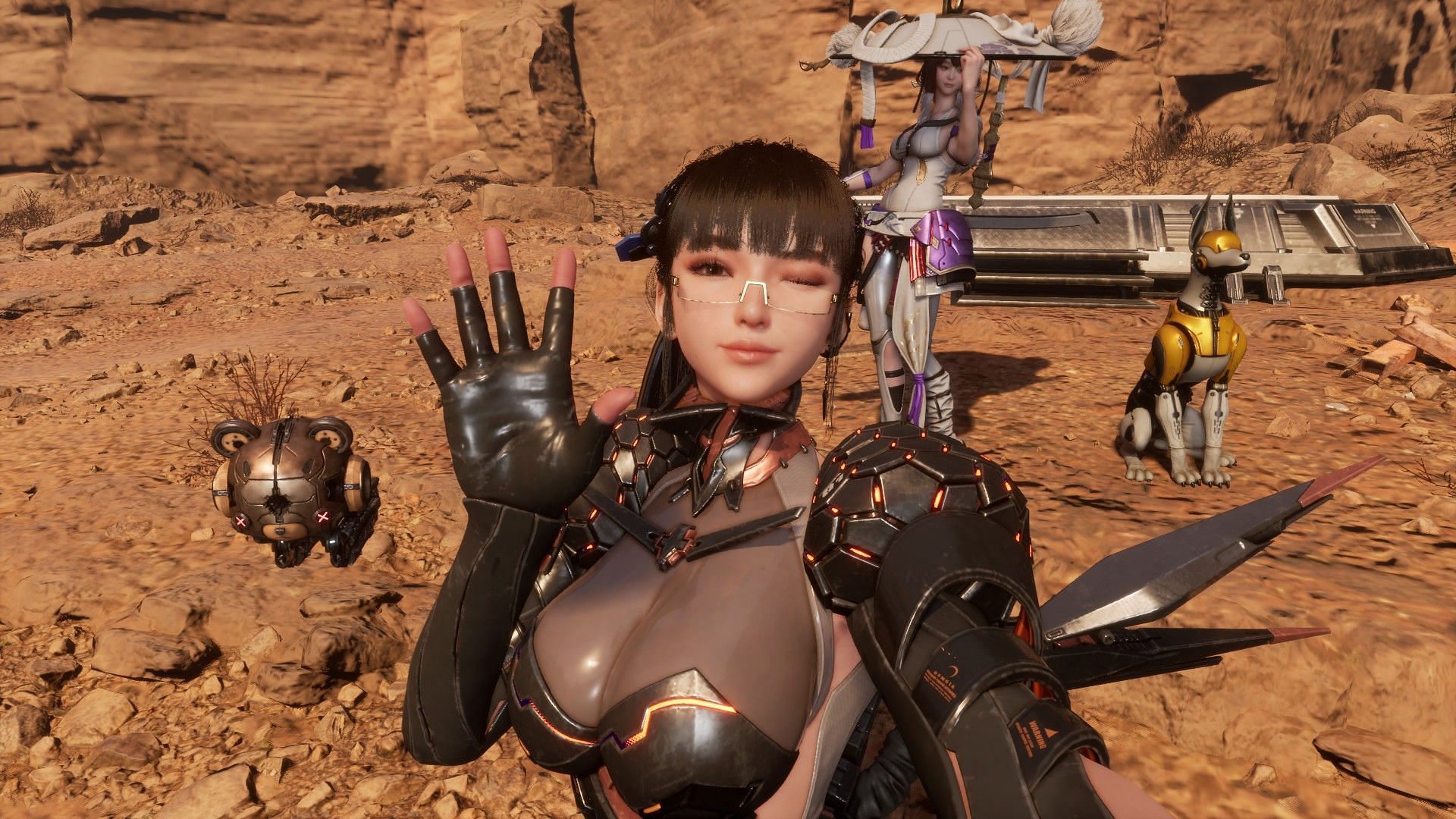 The Stellar Blades PC port allows you to showcase its visual prowess (Image via Shift Up)